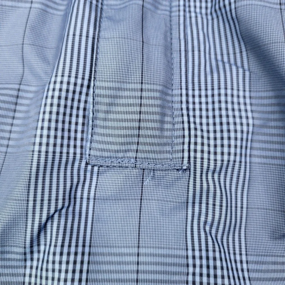 Zero Restriction‎ Windbreaker Jacket Mens Medium Blue Tour Series Half Zip Golf